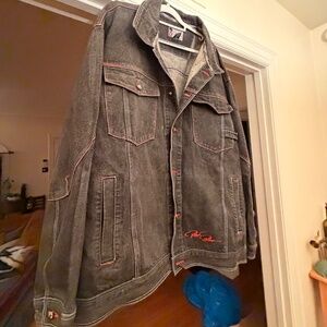Raw Blue grey denim jacket